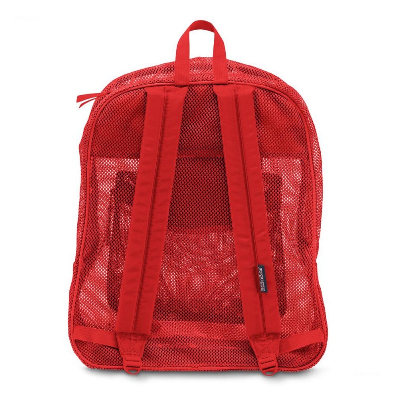 Mochilas escolares JanSport Mesh Pack Mochilas Rojas | CRJKU20469