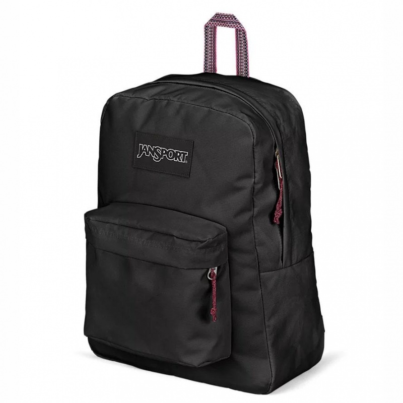 Mochilas escolares JanSport Restore Pack Mochilas Negras | XCRGW62280