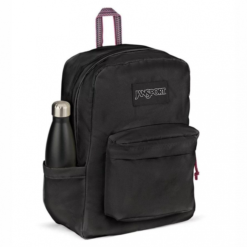 Mochilas escolares JanSport Restore Pack Mochilas Negras | XCRGW62280