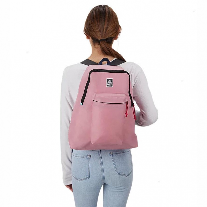 Mochilas escolares JanSport SKI N HIKE Mochilas Rosas | CRJZR89819