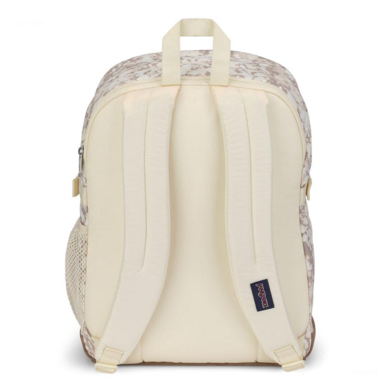 Mochilas escolares JanSport SUEDE CAMPUS Mochilas Beige | CRZPD94660