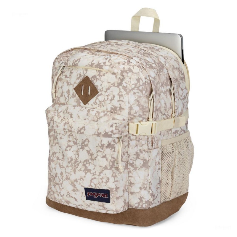 Mochilas escolares JanSport SUEDE CAMPUS Mochilas Beige | CRZPD94660