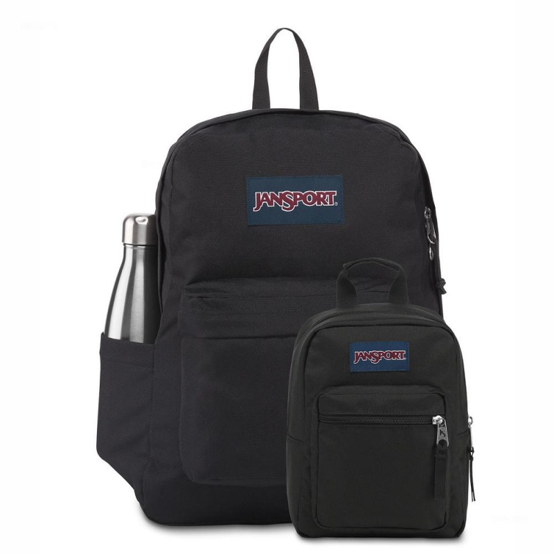 Mochilas escolares JanSport SUPERBREAK® + BIG BREAK Mochilas Negras | CREGJ91608