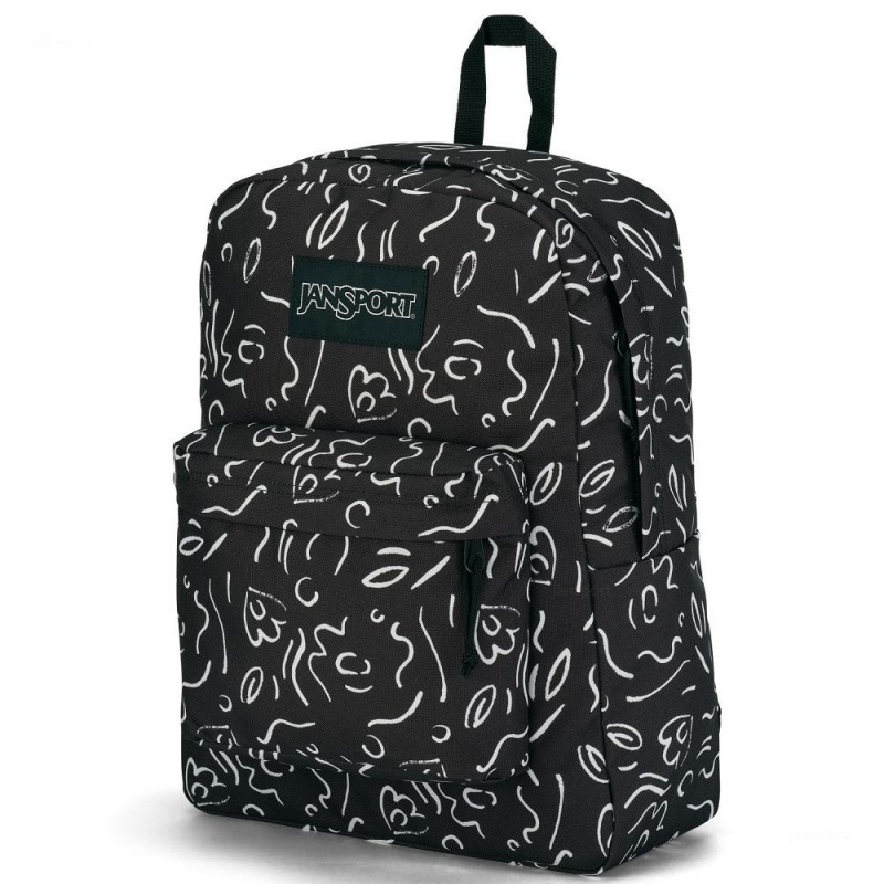 Mochilas escolares JanSport SuperBreak® Mochilas Negras | CRZPD22290