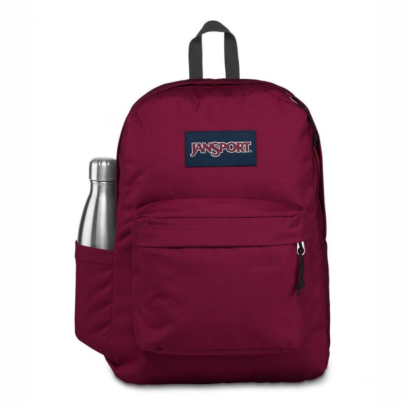 Mochilas escolares JanSport SuperBreak® Mochilas Burdeos | CRQCS90655