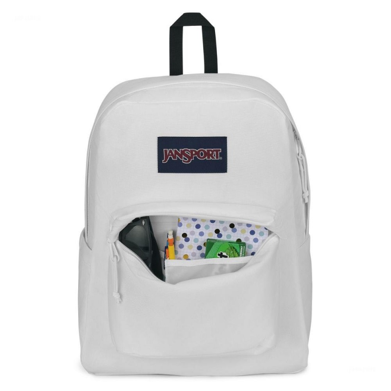 Mochilas escolares JanSport SuperBreak® Mochilas Blancas | LCRTR14076