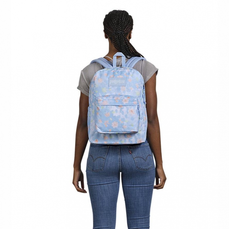 Mochilas escolares JanSport SuperBreak® Mochilas Azules | YCRVQ70499