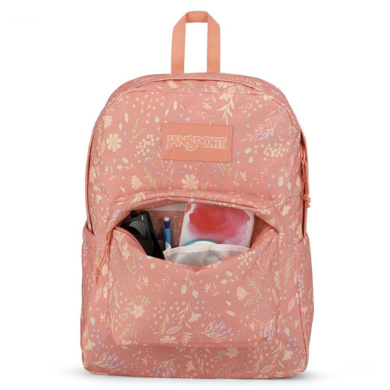 Mochilas escolares JanSport SuperBreak® Plus Mochilas Rosas | YCRGT97384