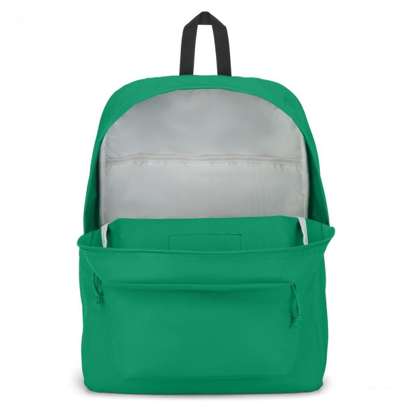 Mochilas escolares JanSport SuperBreak® Plus Mochilas Verde | YCRVQ18780