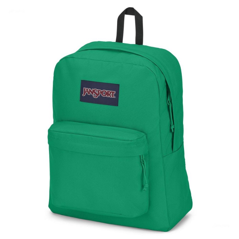 Mochilas escolares JanSport SuperBreak® Plus Mochilas Verde | YCRVQ18780