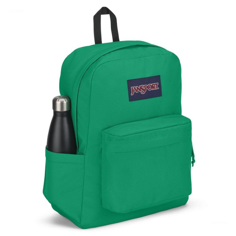 Mochilas escolares JanSport SuperBreak® Plus Mochilas Verde | YCRVQ18780