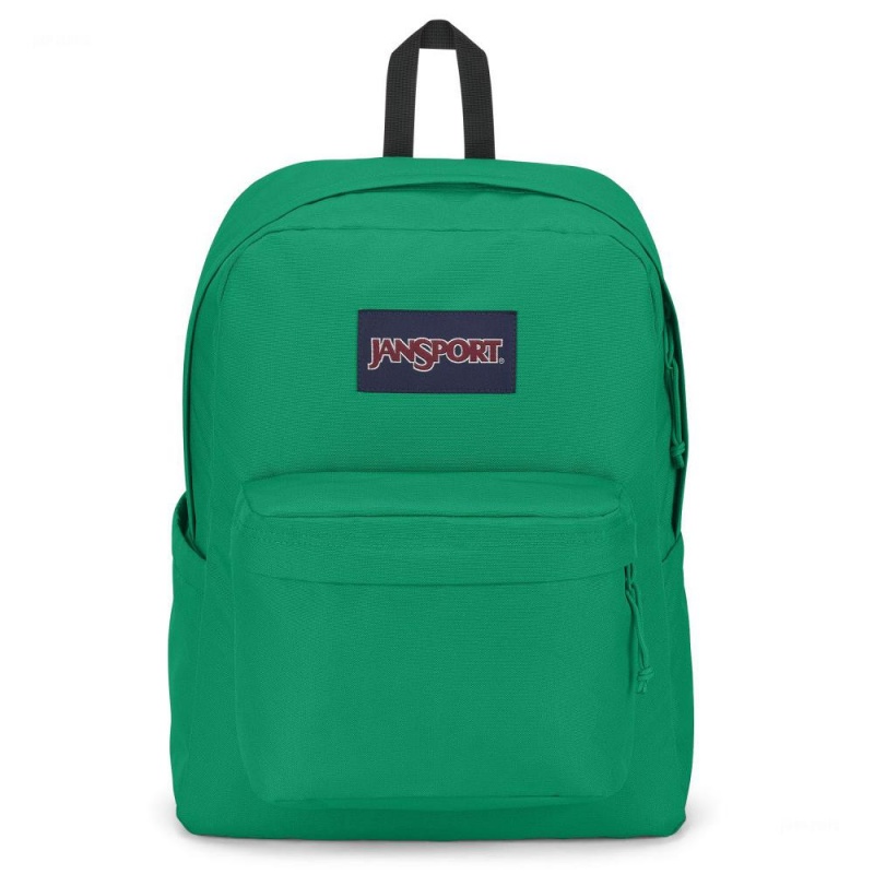 Mochilas escolares JanSport SuperBreak® Plus Mochilas Verde | YCRVQ18780