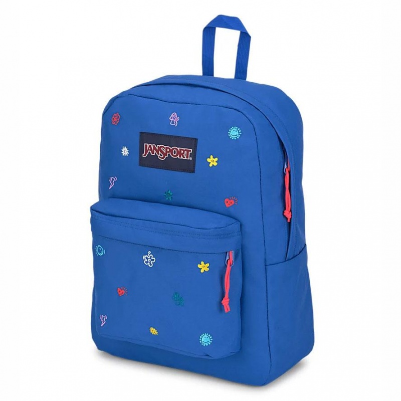 Mochilas escolares JanSport SuperBreak® Plus Mochilas Azules | BCRSD97540