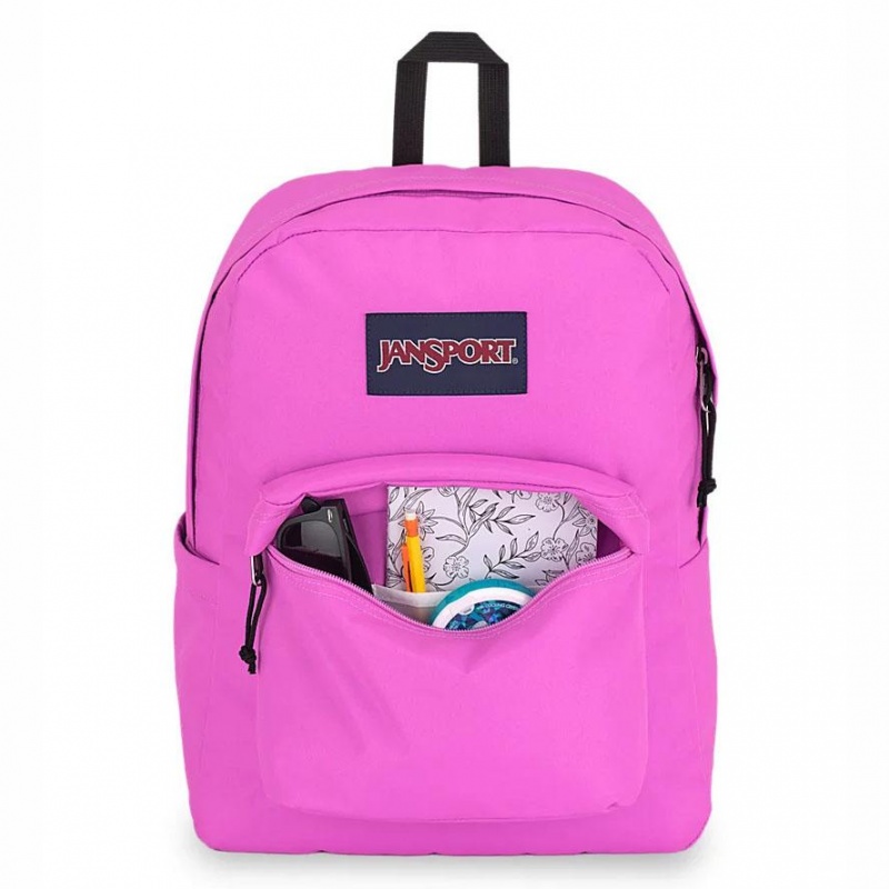 Mochilas escolares JanSport SuperBreak® Plus Mochilas Rosas | MCRFT16093