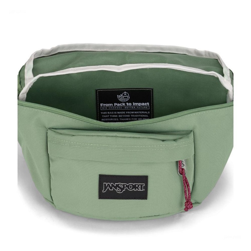 Waistpack JanSport Restore Bolsas Verde | QCRWA97065